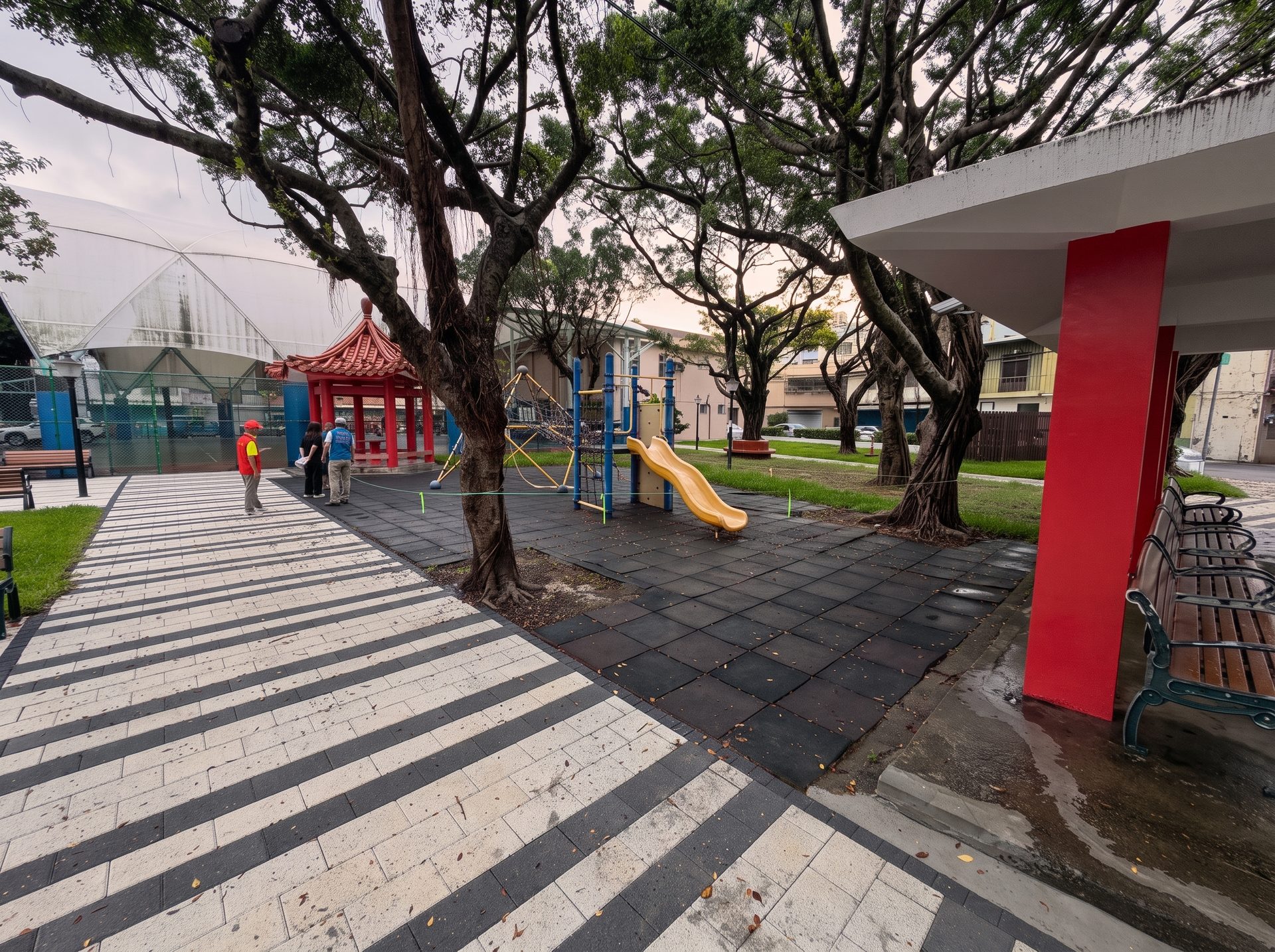 公園人行步道改善